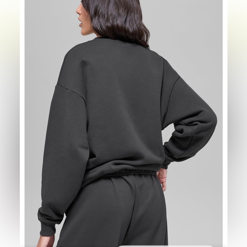 Accolade Crew Neck Pullover - Anthracite - Picture 2 of 5
